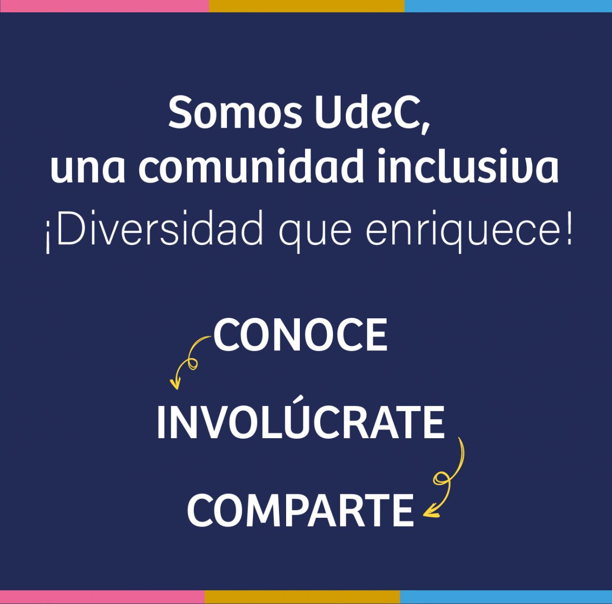 UCO2095 Proyecto Inclusión UdeC invita a ser parte de su Campaña de